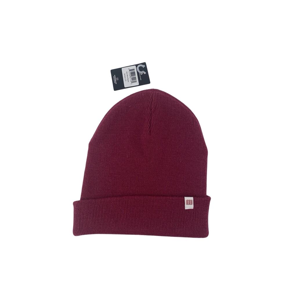 Topo Designs Wool Blend Beanie Damson Pink One Size New With Tag
